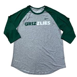 Nike Grizzlies Dri Fit Tshirt Size Large